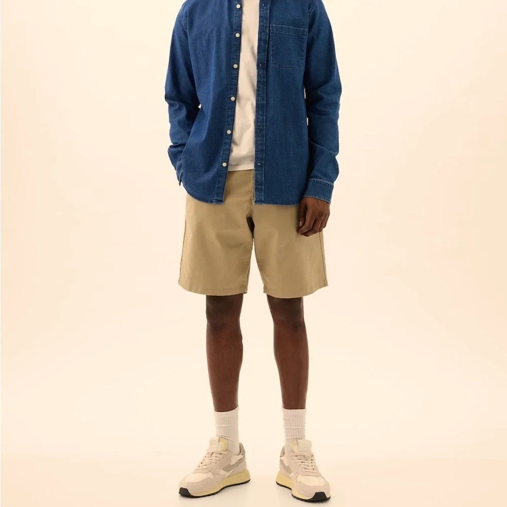 GAP Essential Khaki Brown 5 Pocket Flat‎ Front 10